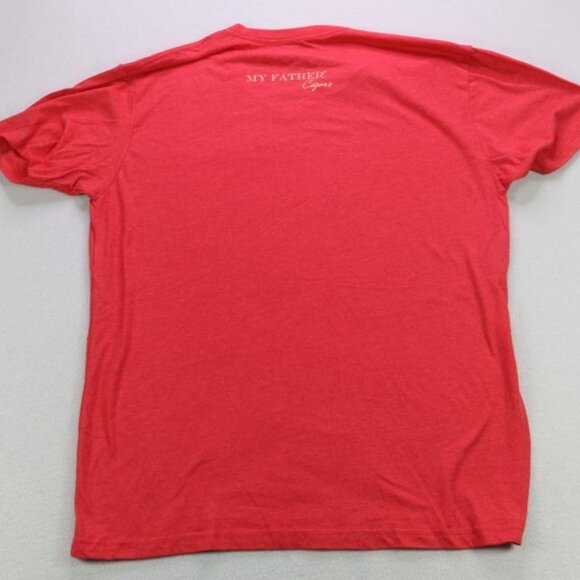 My Father Cigars Shirt Mens XL Red Gold Repeater Short Sleeve - Picture 5 of 6